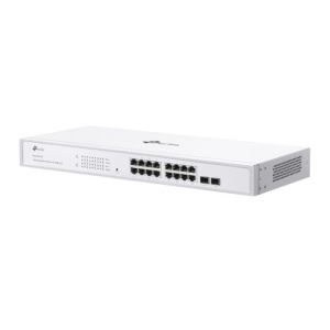 TP-LINK 16-Port Gigabit Smart Switch with 16× Gigabit RJ45 ports and 2× Gigabit SFP slots, Interfata: 16× 10/100/1000 Mbps RJ45 Ports (Auto- Negotiation/Auto MDI/MDIX), Dimensiuni: 440×180×44 mm, Capacitate Switch: 36 Gbps, Packet Forwarding Rate: 26.78 - Img 8