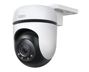TP-Link Cameră de supraveghere pentru exterior cu funcție Pan/Tilt | Tapo C510W, Senzor Imagine: 1/2.8'' CMOS, Rezoluție: 2K 3MP (2304 × 1296 px), Lentile: 2.0±5%; Distanță de focalizare: 3.9mm±5%, 360° pe orizontală și 130° pe verticală, IR 30m, Frame