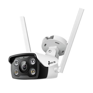"TP-LINK VIGI 4MP Outdoor Bullet Network WIFI Camera,VIGI C340-W(4mm), 1/3""Progressive Scan CMOS, obiectiv: 4mm, F1.6, unghi vizualizare Horizontal FOV: 79°, Vertical FOV: 43°, Diagonal FOV: 93°distanta IR: 30mm, interfata : 2.4 GHz, 1 x RJ45 10/100M.