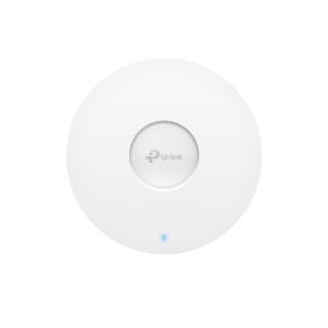 "AX5400 Ceiling Mount Dual-Band Wi-Fi 6 Access Point PORT: 1×2.5 Gigabit RJ45 Port SPEED:574Mbps at 2.4 GHz + 4804 Mbps at 5 GHz FEATURE: 802.3at POE and 12V DC (Power Adapter is not included), 6×Internal Antennas, MU-MIMO, 160MHz Supported, Seamless