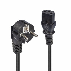 Cablu alimentare schuko Lindy IEC C13, 3m, negru Description Schuko 2 Pin Plug to IEC C13 Fully moulded Total length: 3m Colour: Black https://www.lindy-international.com/IEC-Mains-Cable-3m.htm?websale8 =ld0101.ld021102&pi=30336&ci=80 - Img 1