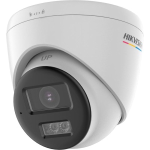 Camera de supraveghere Turret 4K Hikvision DS-2CE72UF3T-LS(2.8MM), lentila fixa 2.8mm, iluminare min: 0.0005 Lux @ (F1.0, AGC ON), 0 Lux with cu lumina alba: 40m, IR 40m, iesire TVI, alimentare: 12 VDC ± 25%, Max. 5.4 W, protectie: IP67, dimensiuni: Ø110