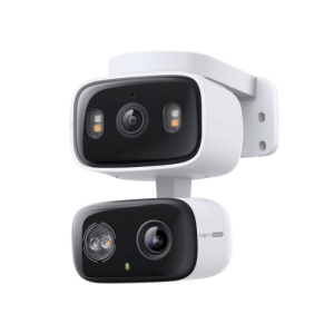 Camera Dual Lens Indoor/Outdoor TP-Link, senzor 1/2.8" Progressive Scan CMOS Starlight Sensor, lentile fixe: Focal Length: 2.8 mm, Aperture: F1.6, lentile PT: Focal Length: 6.0 mm, Aperture: F1.6, night vision 850 nm IR LED (40 ft / 12 m), rezolutie