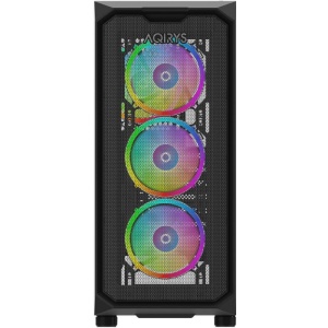 Carcasa AQIRYS Wezen PRO, RGB, Mid Tower, Black - Img 3