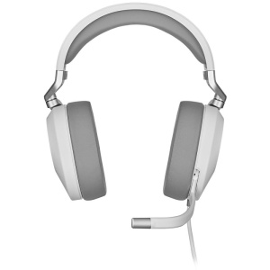 Casti cu microfon Corsair HS65 Surround 7.1, Multi-platform Gaming and Mobile, 20Hz-20KHz, 32ohm, 114db, driver 50mm, alb - Img 7
