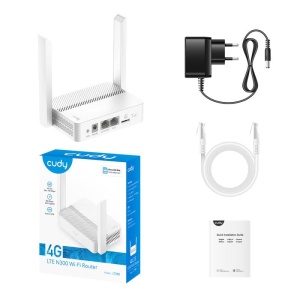 CUDY N300 WiFi 4G LTE Cat.4 Router, 300Mbps Wi-Fi, Chipset MediaTek, 802.11b/g/n, 2 Fixed antennas, 2 10/100M RJ45 Ports, Nano SIM Slot, PPTP/L2TP/OpenVPN/WireGuard VPN Client, DNS over Cloudflare/Google/Quad9, DDNS, Band locking, TTL Setting , - Img 5