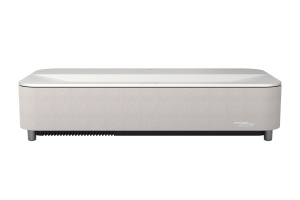 Epson Proiector Lifestudio Grand Plus EH-LS970W - Diamond white, Tehnologie 3LCD, LCD 0.62", 4000 Lumeni, Rezolutie: 4K, Aspect: 16:9, contrast: 5.000.000 : 1, Sursa lumina: Laser, Durata viata: 20.000 ore, Refresh rate: 384 Hz - 480 Hz, Suport HDR,