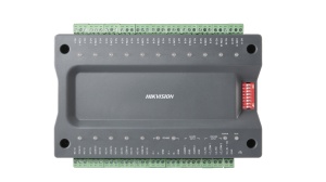 Extensie controler lift Hikvision DS-K2M0016A, 2 x interfata RS-485, 2 x intrari alarma, 16 x intrari de releu, 1 x buzzer, comunicare RS-485 cu Master controler, sistemul permite o configuratie pana la 8 extensii, alimentare: 12 VDC, dimensiuni: 167mm x