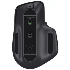Mouse Logitech MX Master 3S, Wireless/Bluetooth fara fir, rezolutie 8000 DPI, optic, butoane/rotite 7, graphite/negru - Img 5