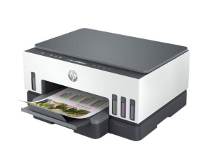 Multifunctional inkjet color HP Smart Tank 720 All-in-One, Format A4, Functii:Imprimare, scanare, copiere, viteza printare: 23ppm mono, 22ppm color,FPO. 14sec., Duplex, Volum lunar recomandat: 400-800 pagini, max. 5000pagini, rezolutie: 4800 x 1200 dpi,