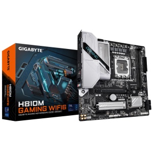 Placa de baza Gigabyte H810M GAMING WIFI6, LGA 1851, DDR5, Micro-ATX
