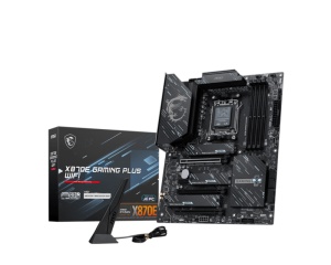 Placa de baza MSI X870E GAMING PLUS WIFI, Socket AM5, DDR5, ATX