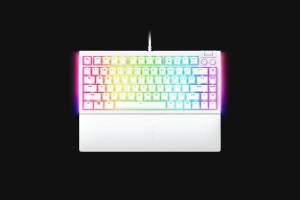 Tastatura Mecanica Gaming Razer BlackWidow V4 75%, RGB, USB, Alb