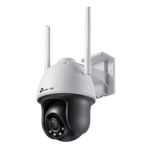 TP-LINK VIGI 4MP Outdoor PAN/TILT WI-FI Camera,VIGI C540-W(4mm),Senzor: 1/3", Lentila: 4mm, F1.6, Weatherproof: IP66, IR: 30m, Shutter speed: 1/3 to 1/10000 s, Unghi vizualizare: Orizontal: 79°, Vertical: 43°, Diagonal: 93°, Zoom digital, Rezolutie max: