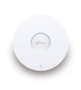 "AX3000 Ceiling Mount Dual-Band Wi-Fi 6 Access Point PORT:1× Gigabit RJ45 Port SPEED:574Mbps at 2.4 GHz + 2402 Mbps at 5 GHz FEATURE: 802.3at POE and 12V DC (Power Adapter is not included), 2×Internal Antennas, 160MHz Supported, MU-MIMO, Seamless - Img 1