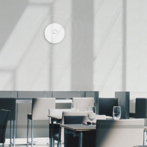 "AX3000 Ceiling Mount Dual-Band Wi-Fi 6 Access Point PORT:1× Gigabit RJ45 Port SPEED:574Mbps at 2.4 GHz + 2402 Mbps at 5 GHz FEATURE: 802.3at POE and 12V DC (Power Adapter is not included), 2×Internal Antennas, 160MHz Supported, MU-MIMO, Seamless - Img 11
