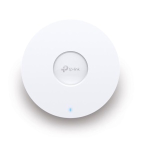 "AX3000 Ceiling Mount Dual-Band Wi-Fi 6 Access Point PORT:1× Gigabit RJ45 Port SPEED:574Mbps at 2.4 GHz + 2402 Mbps at 5 GHz FEATURE: 802.3at POE and 12V DC, 2×Internal Antennas, 160MHz Supported, MU-MIMO, Seamless Roaming, Band Steering, Beamforming,