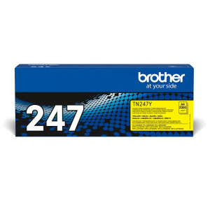 Brother TN-247Y TN247Y cartus toner yellow original OEM pt HL-L3210CW/HL-L3270CDW/DCP-L3510CDW/DCP-L3550CDW/MFC-L3730CDN/MFC-L3770CDW - 2300 pag