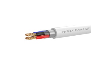 Cablu alarma Hikvision DS-1AC4APL1; 4 fire: 4×0.22 mm2, rezistenta foc: CPR Eca, 25AWG, material cupru integral, cutie 305 metri.