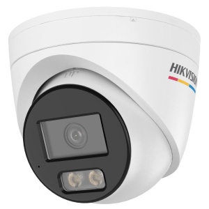 Camera de supraveghere IP Turret 4MP ColorVu 3.0 Hikvision DS-2CD1347G3H-LIUF/SL(2.8MM), lentila fixa 2.8mm, iluminare: Color: 0.0001 Lux @ (F1.0, AGC ON)cu IR: 30m, microfon incorporat, difuzor incorporat, slot card de memorie: