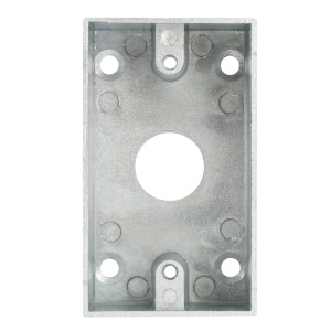 Carcasa din aluminiu pentru montarea aplicata a butoanelor