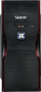 Carcasa SPACER New Mercury, Mid Tower, Black - Img 2