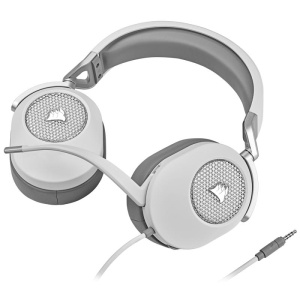 Casti cu microfon Corsair HS65 Surround 7.1, Multi-platform Gaming and Mobile, 20Hz-20KHz, 32ohm, 114db, driver 50mm, alb - Img 8