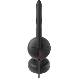 Casti Head-band DELL WH3024, Wired, noise-canceling, Negru - Img 3