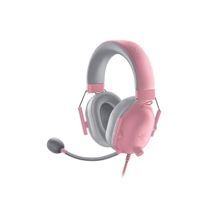 Casti Razer Blackshark V2 X cu fir, roz - Img 2