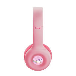 Casti Trust Nouna WS kids, frecventa raspuns 20 Hz - 20.000 Hz, senzivitate 92 dB, roz - Img 10