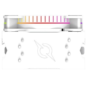 Cooler Procesor AQIRYS URANUS ARGB ALB, Aer, 12 cm, aRGB - Img 2