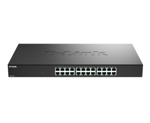 D-Link DMS-1024. Switch type: Unmanaged. Basic switching RJ-45 Ethernet ports type: 2.5G Ethernet (100/1000/2500), Basic switching RJ-45 Ethernet ports quantity: 24. MAC address table: 32000 entries, Switching capacity: 120 Gbit/s. Networking standards: