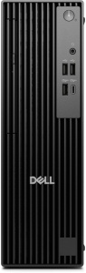 Desktop Consumer DELL Pro QCS1255 cu procesor AMD Ryzen 5 8600G pana la 5 GHz, 16 GB DDR5, 512GB SSD, 760M, Windows 11 Pro, Black
