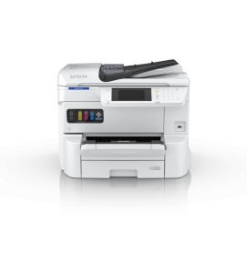 EPSON WorkForce Pro EM-C7100DWF A3+ COLOR INKJET MFP, Functii( Tiparire, Scanare, Copiere, Fax), 4 culori, Viteza printare; 35 ppm mono, 35ppm Color, Rezolutie: 4.800 x 1.200 DPI, Volum recomandat lunar: 500-5.000pagini,Maxim: 75.000 pagini, Viteza - Img 5