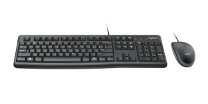 Kit Logitech MK120, tastatura cu fir standard, USB 2.0, mouse optic numar butoane/rotite scroll 3/1, negru - Img 3