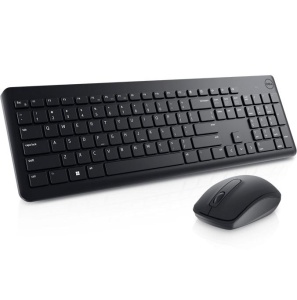Kit Wireless tastatura si mouse Dell KM3322W, taste numerice, negru - Img 2