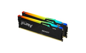 Memorie RAM Kingston FURY Beast, 64GB DDR5, 6000MHz, CL36
