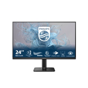 Monitor Consumer Philips 24E2N1100LB/00, 24", 1920 x 1080 pixeli, Black, 3 ani Garantie