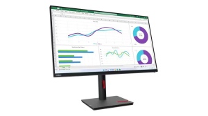 Monitor Lenovo ThinkVision T32h-30 31.5" IPS, QHD (2560x1440), 16:9, Brightness: 350 cd/m², Contrast ratio: 1000:1, Response time: 4ms (Extreme mode) / 6ms (Typical mode), Dot / Pixel Per Inch: 93 dpi, Color Gamut: 99% sRGB, View angle: 178° / 178°, - Img 2