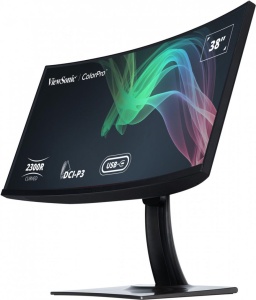 Monitor ViewSonic 38" VP3881A, Curvature: 2300R, Diagonal (inch): 38, Diagonal (cm): 96.5, Aspect ratio: 21:9, Panel: IPS, Resolution: 3840x2160, Refresh Rate: 60Hz, Response time GtG: 5ms, Brightness (max): 300 cd/m², Contrast (static) : 1000:1, - Img 4