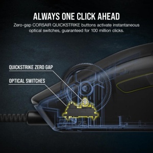 Mouse Gaming CORSAIR M75 LIGHTWEIGHT NEGRU - Img 6