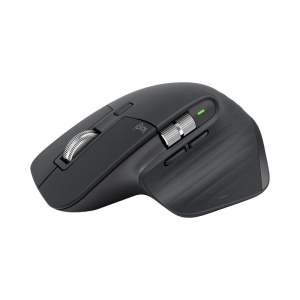 Mouse Logitech MX Master 3S, Wireless/Bluetooth fara fir, rezolutie 8000 DPI, optic, butoane/rotite 7, graphite/negru - Img 6