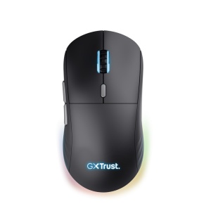 Mouse Trust GXT980 REDEX wireless, USB 2.0, rezolutie maxima 10000 DPI, 6 butoane, iluminare full RGB , negru - Img 3