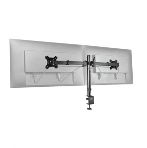 Suport Monitor Trust GXT 1120 Mara Dual Monitor Arm, montare birou, 510 x 860 x 115mm, VESA, 2.6 kg, negru - Img 2