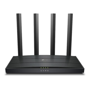TP-LINK Wireless Router AX1500 WI-FI6, DUAL-BAND, ARCHER AX12; Standarde wireless: IEEE 802.11ax/ac/n/a 5 GHz, IEEE 802.11n/b/g 2.4 GHz, viteze wireless: 5 GHz: 1201 Mbps (802.11ax) 2.4 GHz: 300 Mbps (802.11n), 4 x antene fixe, mod router, mod access - Img 5