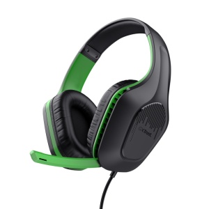 Trust GXT 415X ZIROX. Product type: Headset. Connectivity technology: Wired. Recommended usage: Gaming. Headphone frequency: 20 - 20000 Hz. Cable length: 1.2 m. Weight: 237 g. Product colour: Black, Green