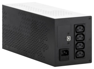UPS Legrand KEOR SP 600, 600VA/360W, 4xIEC, USB HID, baterie 1x 12V 7Ah, stabilizator electronic (AVR), 230V, forma Tower, tehnologie Line interactiv, dimensiuni 120 x 138 x 330mm - Img 6