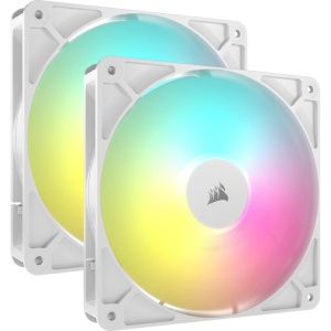 Ventilatoare Carcasa CORSAIR RS140 2x140mm ARGB ALB - Img 2