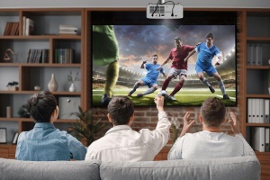 Videoproiector Optoma HZ40HDR, DLP laser FHD 1920*1080, 4.000 lumeni, 300.000:1, contrast dinamic 2.000.000:1, 16:9/ 4:3/ 16:10, 30.000 ore, distanta maxima de proiectie 10 m, dimensiune maxima imagine 7.62 m/ 300", 2* HDMI,USB-A power 1.5A, RS232, audio