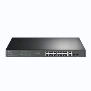 "18-Port Gigabit Rackmount Switch with 16-Port PoE+ PORT: 16× Gigabit PoE+ Ports, 2× Gigabit Non-PoE Ports, 2× Combo Gigabit SFP Slots SPEC: 802.3at/af, 250 W PoE Power, 1U 19-inch Rack-mountable Steel Case FEATURE: Plug and Play" - Img 4